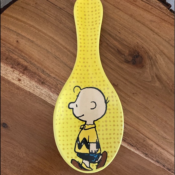Other - NEW 💛🖤 Charlie Brown Ceramic Spoon Rest 🖤💛